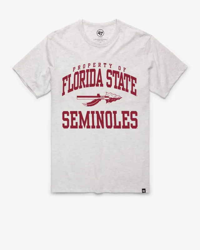 FLORIDA STATE SEMINOLES VINTAGE PROPERTY OF ARCH '47 FRANKLIN TEE sold by 47