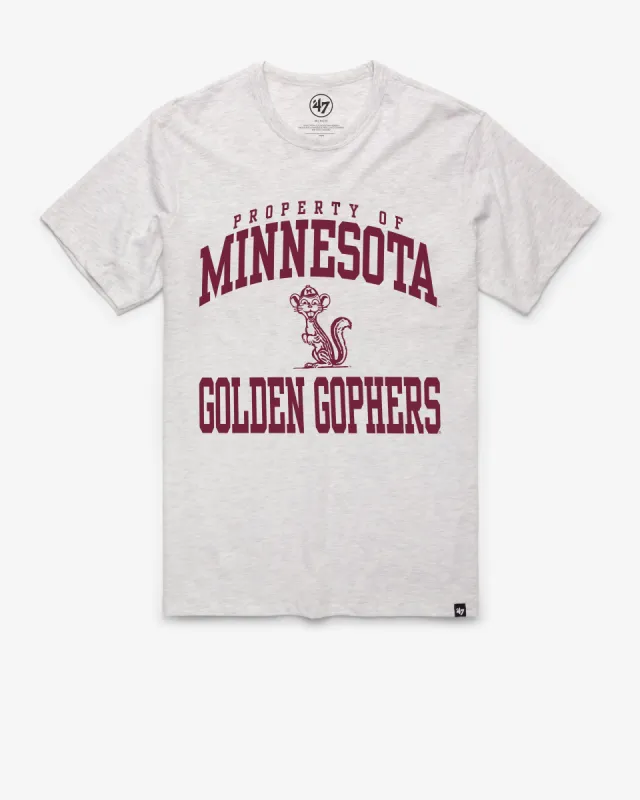 MINNESOTA GOLDEN GOPHERS VINTAGE PROPERTY OF ARCH '47 FRANKLIN TEE sold by 47
