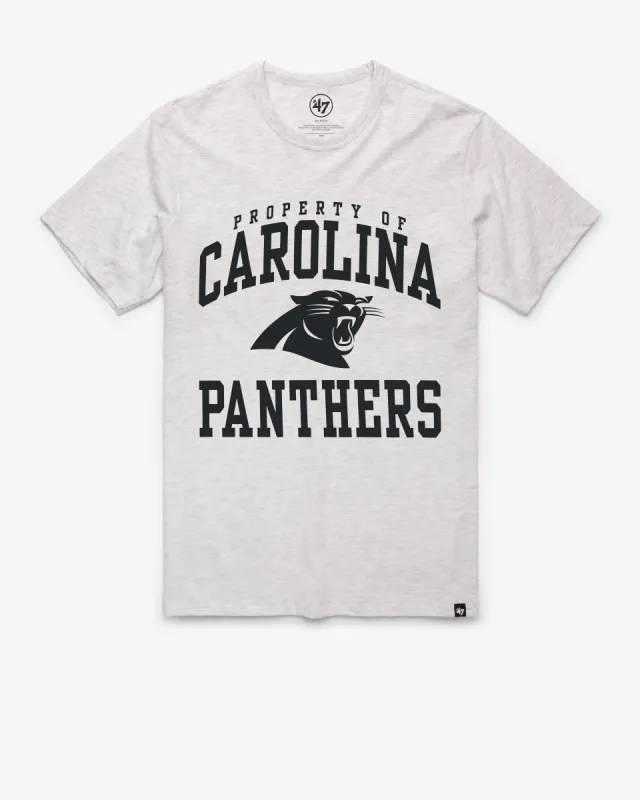 CAROLINA PANTHERS PROPERTY OF ARCH '47 FRANKLIN TEE sold by 47