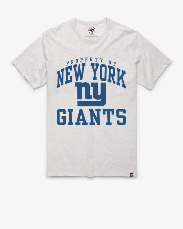 NEW YORK GIANTS PROPERTY OF ARCH '47 FRANKLIN TEE sold by 47