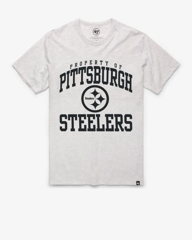 PITTSBURGH STEELERS PROPERTY OF ARCH '47 FRANKLIN TEE sold by 47