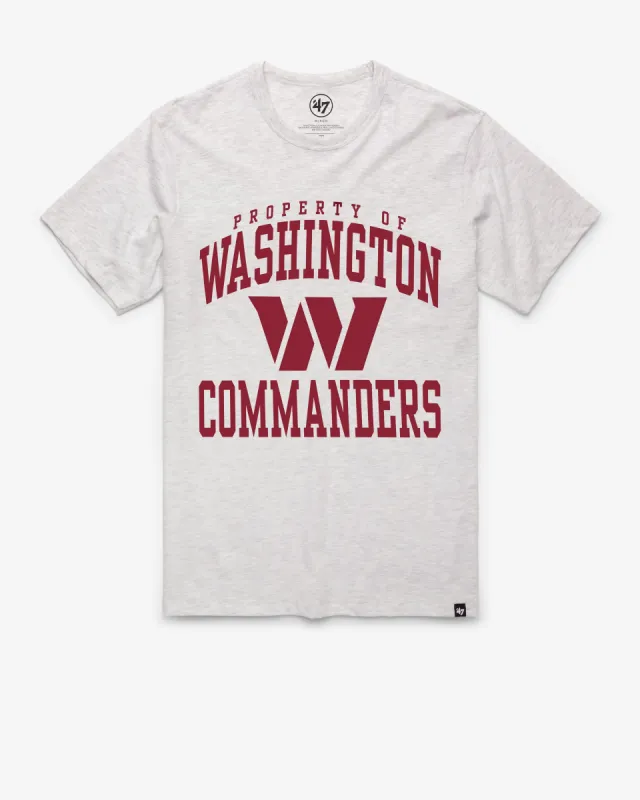 WASHINGTON COMMANDERS PROPERTY OF ARCH '47 FRANKLIN TEE sold by 47