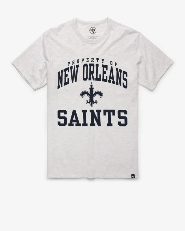 NEW ORLEANS SAINTS HISTORIC PROPERTY OF ARCH '47 FRANKLIN TEE sold by 47