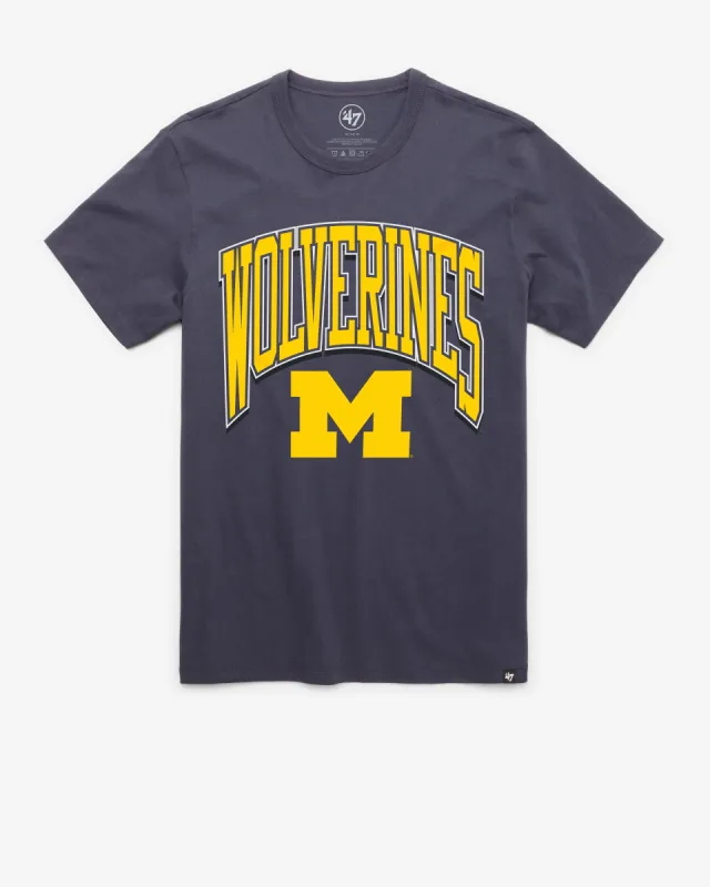 MICHIGAN WOLVERINES WALK TALL '47 FRANKLIN TEE sold by 47
