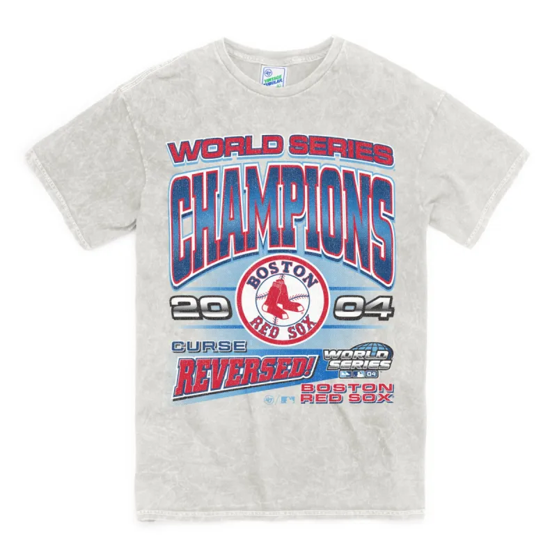 BOSTON RED SOX 2004 WORLD SERIES ROCKER '47 VINTAGE TUBULAR TEE sold by 47