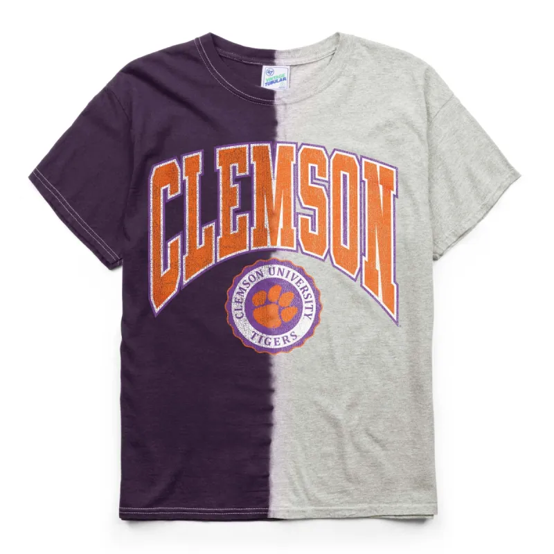 CLEMSON TIGERS SPLIT DYE '47 VINTAGE TUBULAR TEE sold by 47