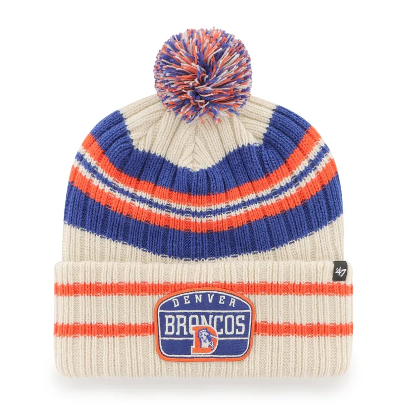 DENVER BRONCOS LEGACY HONE PATCH 47 CUFF KNIT sold by 47
