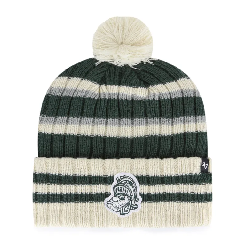 MICHIGAN STATE SPARTANS VINTAGE NO HUDDLE '47 CUFF KNIT sold by 47