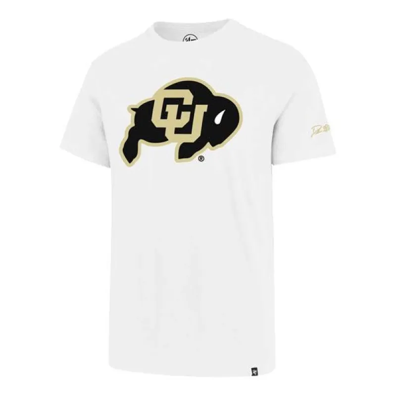 COLORADO BUFFALOES COACH PRIME THREE POINT '47 SUPER RIVAL TEE made by 47