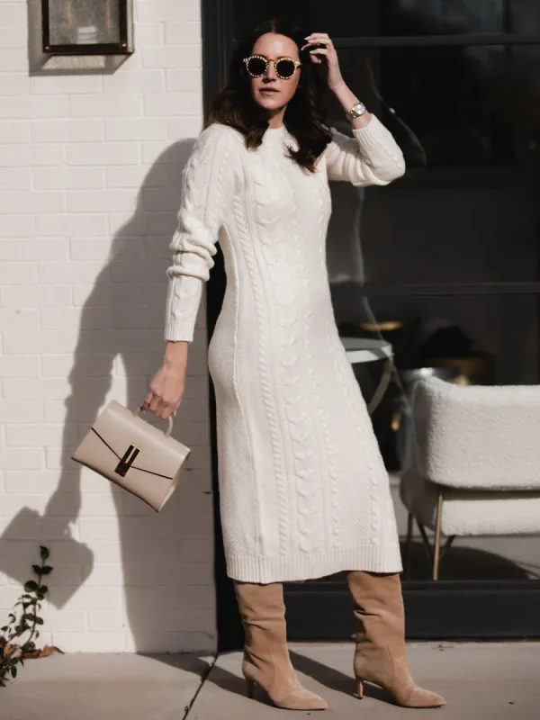 Dahlia: Maxi Cable Dress sold by 525 America