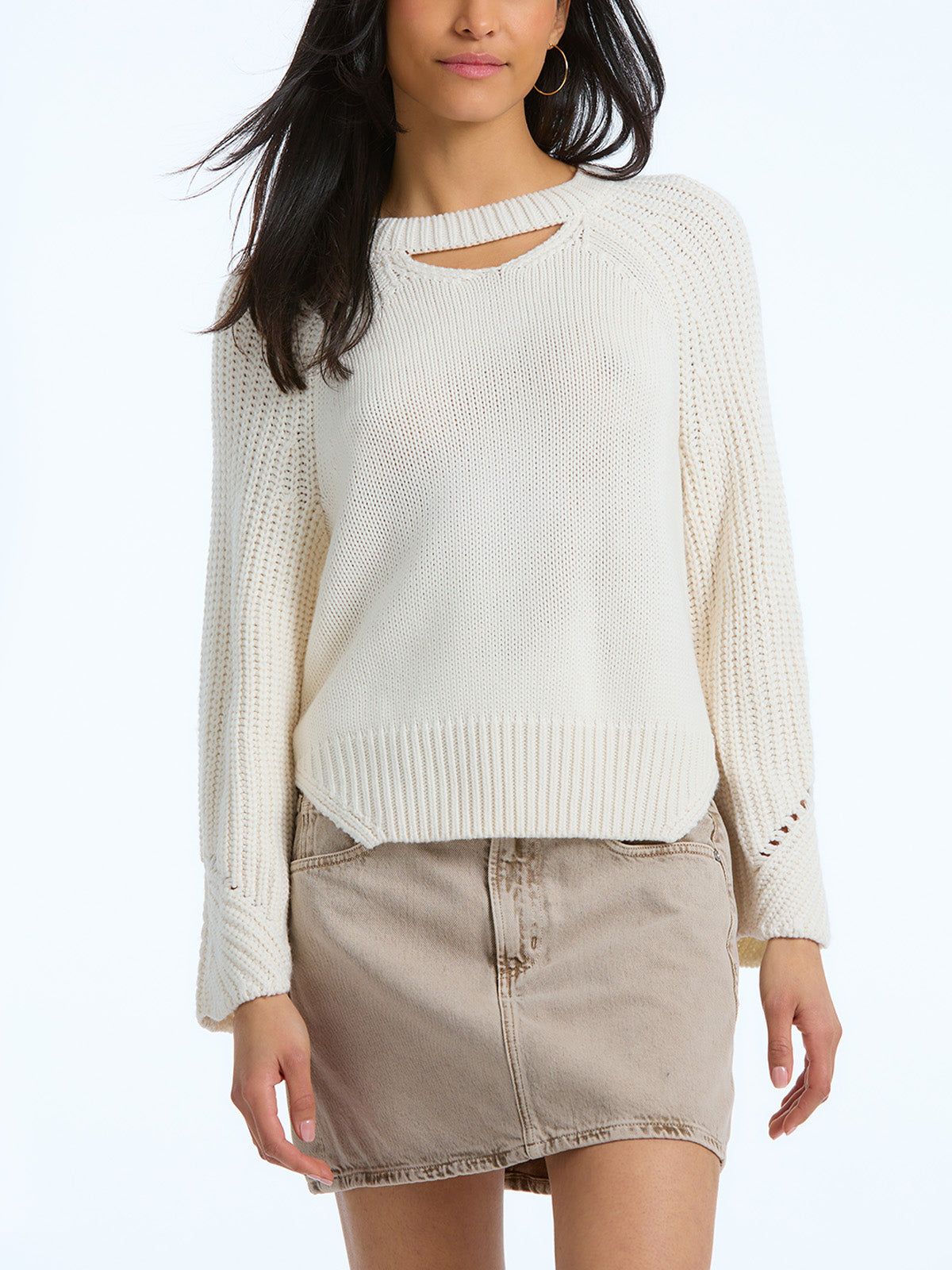 Thick & Thin Crewneck Pullover sold by 525 America