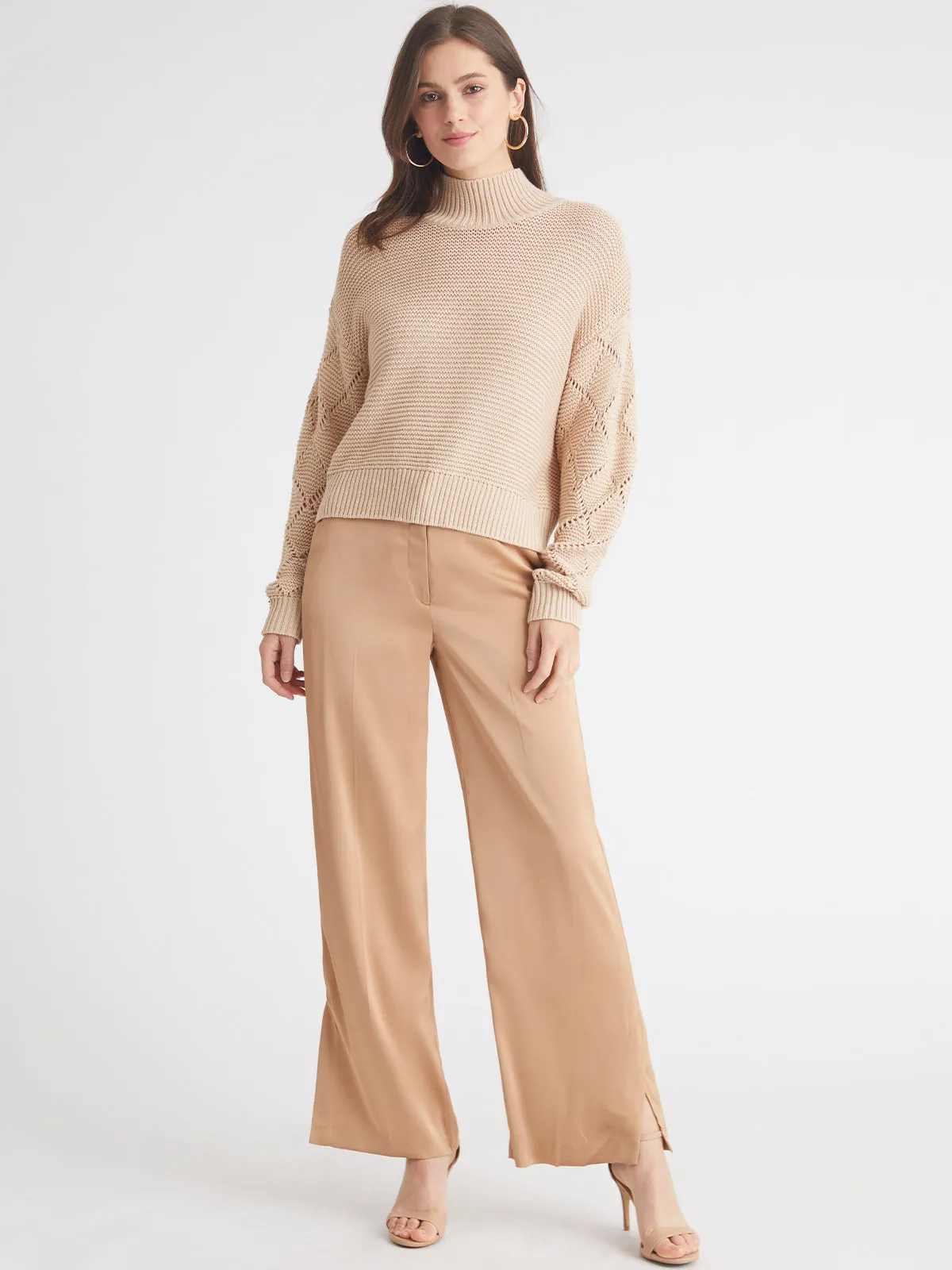 Talia: Diamond Stitch Pullover sold by 525 America product image thumbnail 4