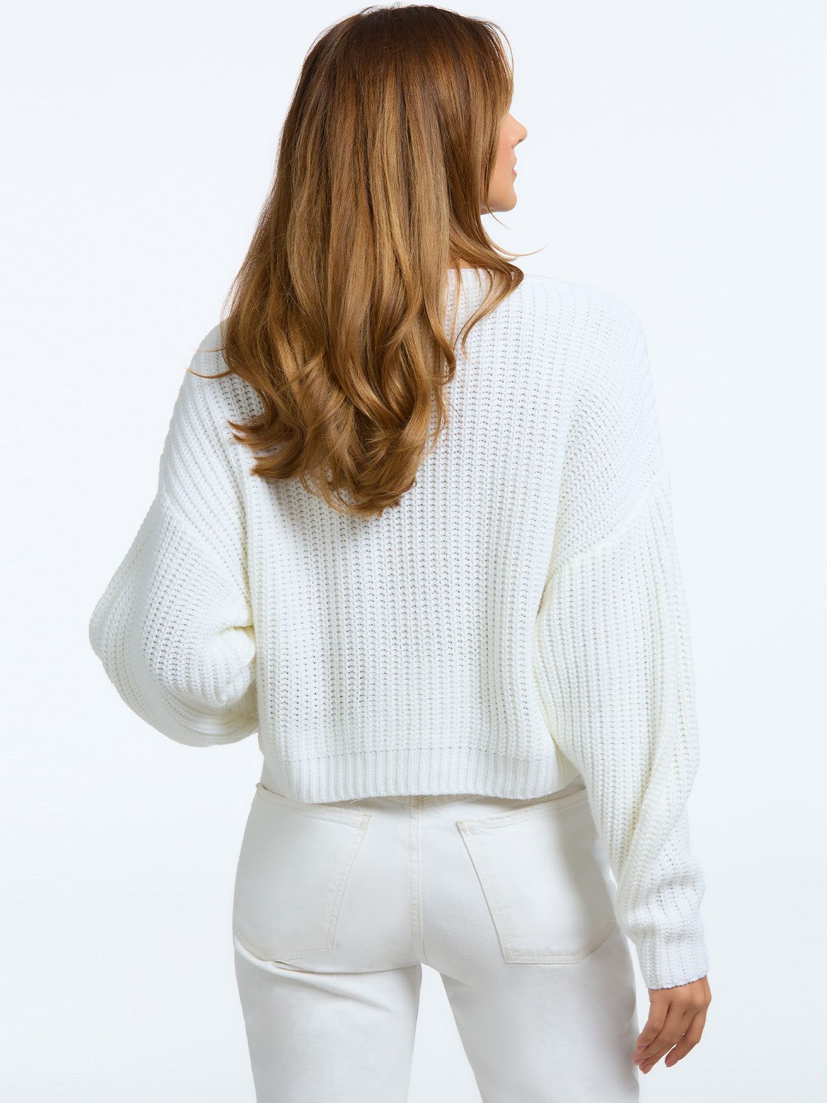 The Harper: Acrylic V-Neck Cardigan sold by 525 America product image thumbnail 2