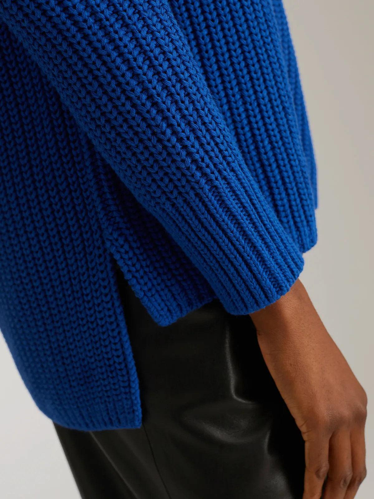 Stella: Cotton Shaker Turtleneck Tunic sold by 525 America product image thumbnail 4