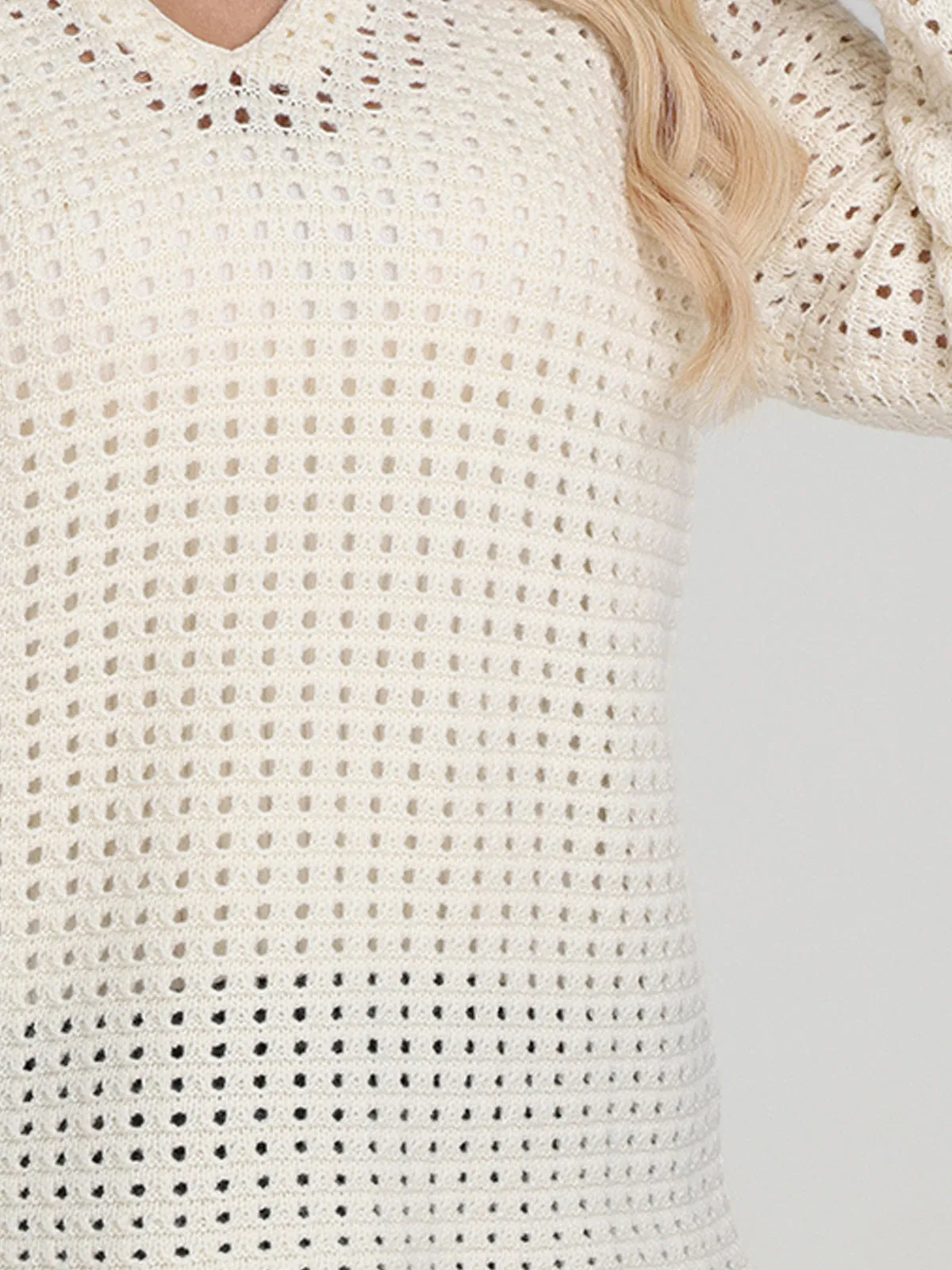 Maria: Texture Baja Pullover sold by 525 America product image thumbnail 4