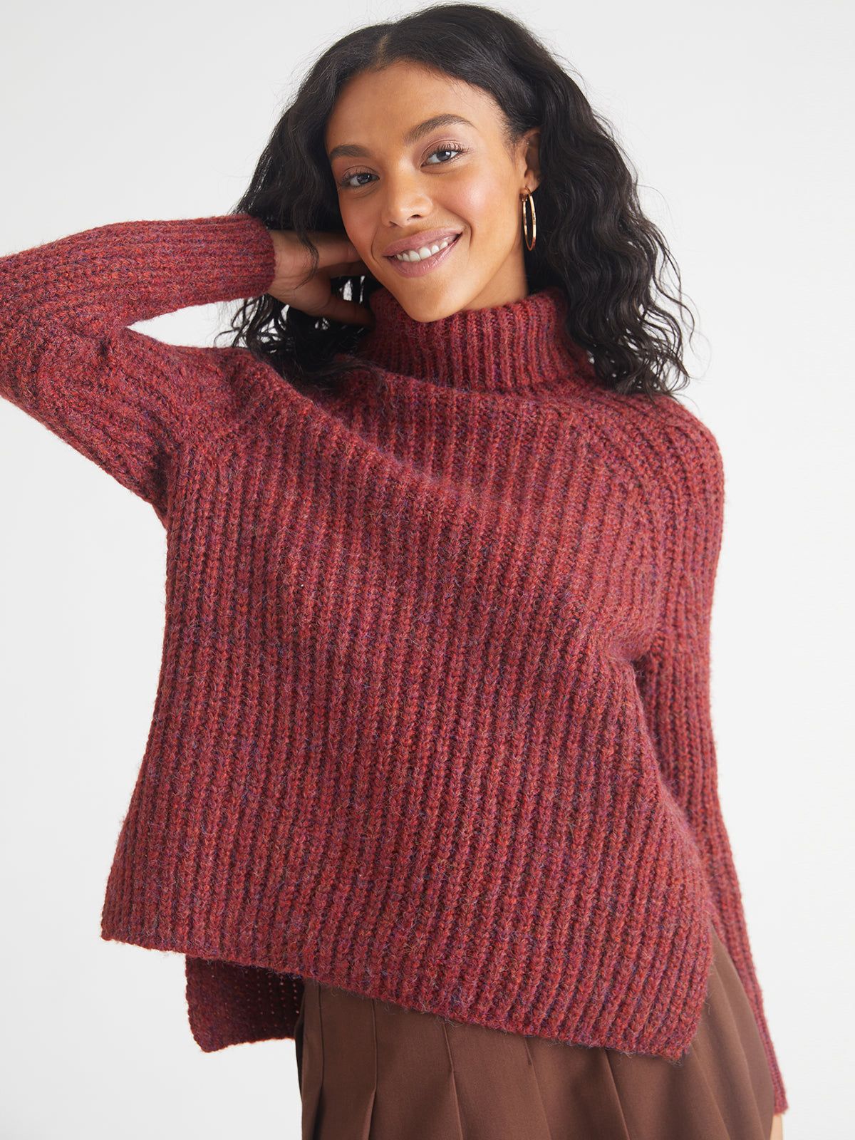 Stella: Cotton Shacker Turtleneck Sweater sold by 525 America product image thumbnail 7