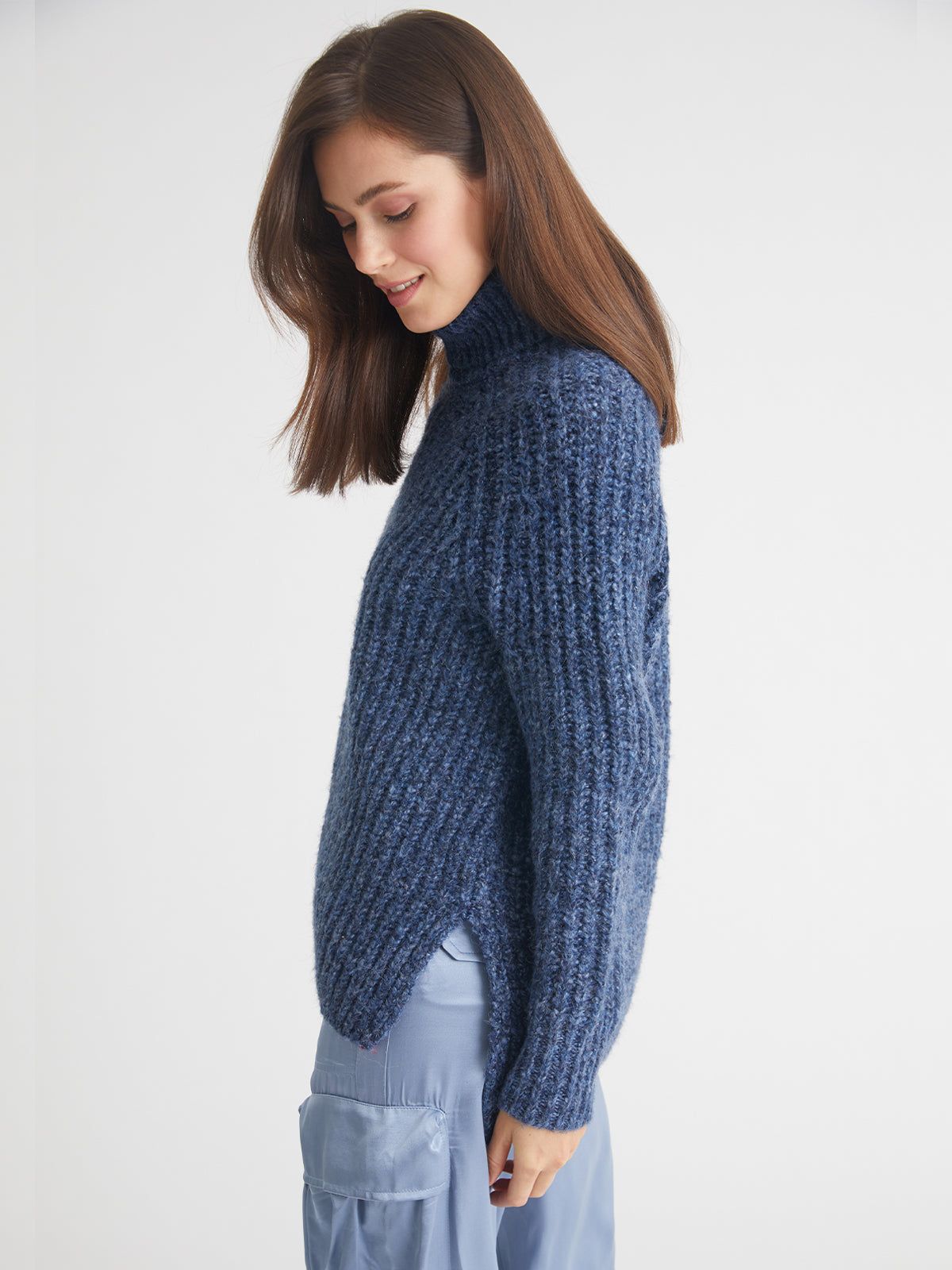 Stella: Cotton Shacker Turtleneck Sweater sold by 525 America product image thumbnail 2