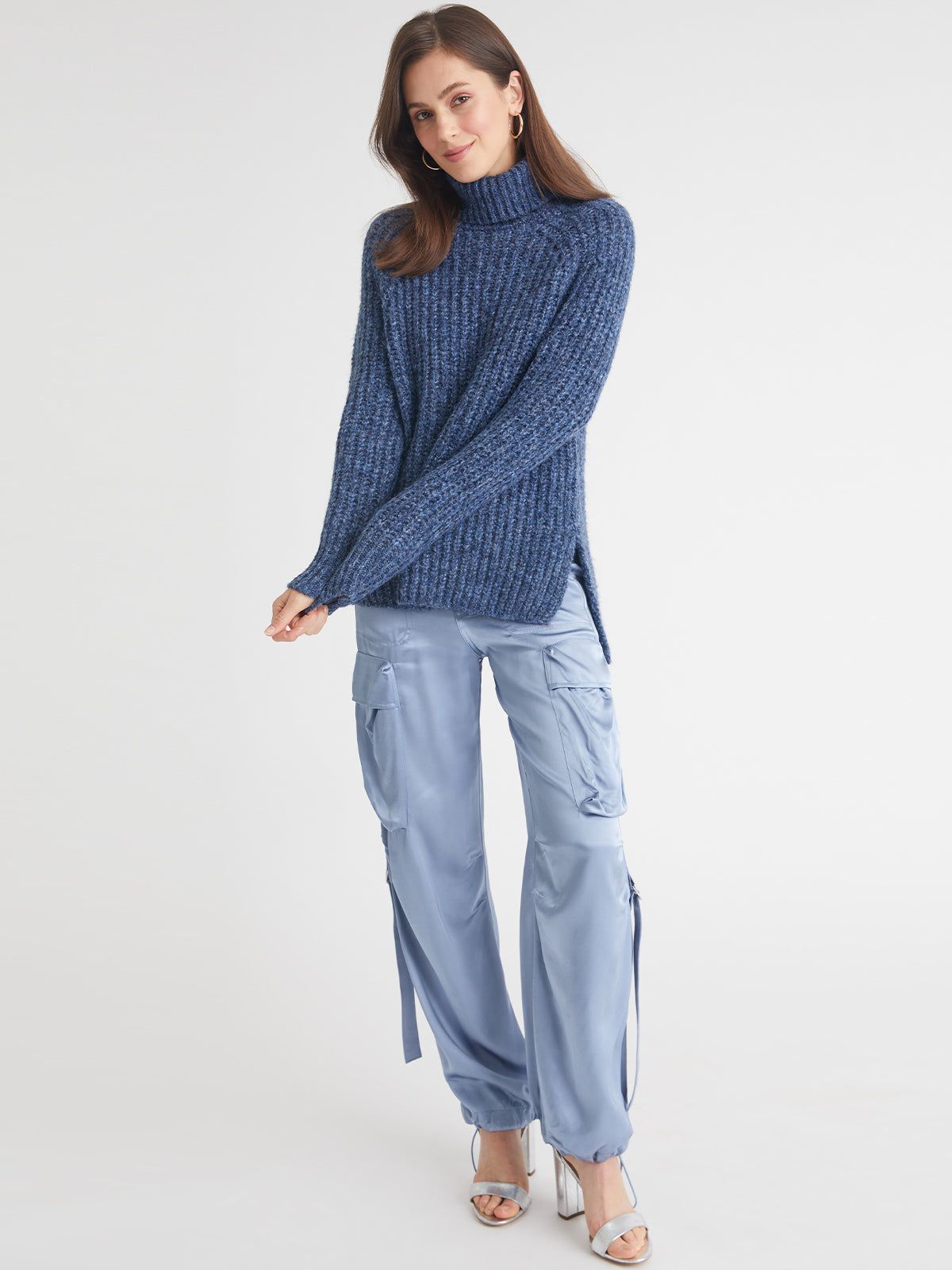 Stella: Cotton Shacker Turtleneck Sweater sold by 525 America product image thumbnail 4