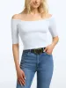 Leah: Off The Shoulder Top sold by 525 America