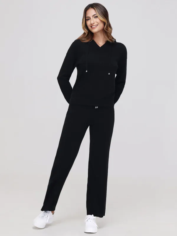 Willow: Cashmere Straight Leg Pants sold by 525 America