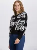 Savannah: Floral Jacquard Crewneck Sweater sold by 525 America