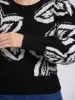 Savannah: Floral Jacquard Crewneck Sweater sold by 525 America