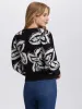 Savannah: Floral Jacquard Crewneck Sweater sold by 525 America