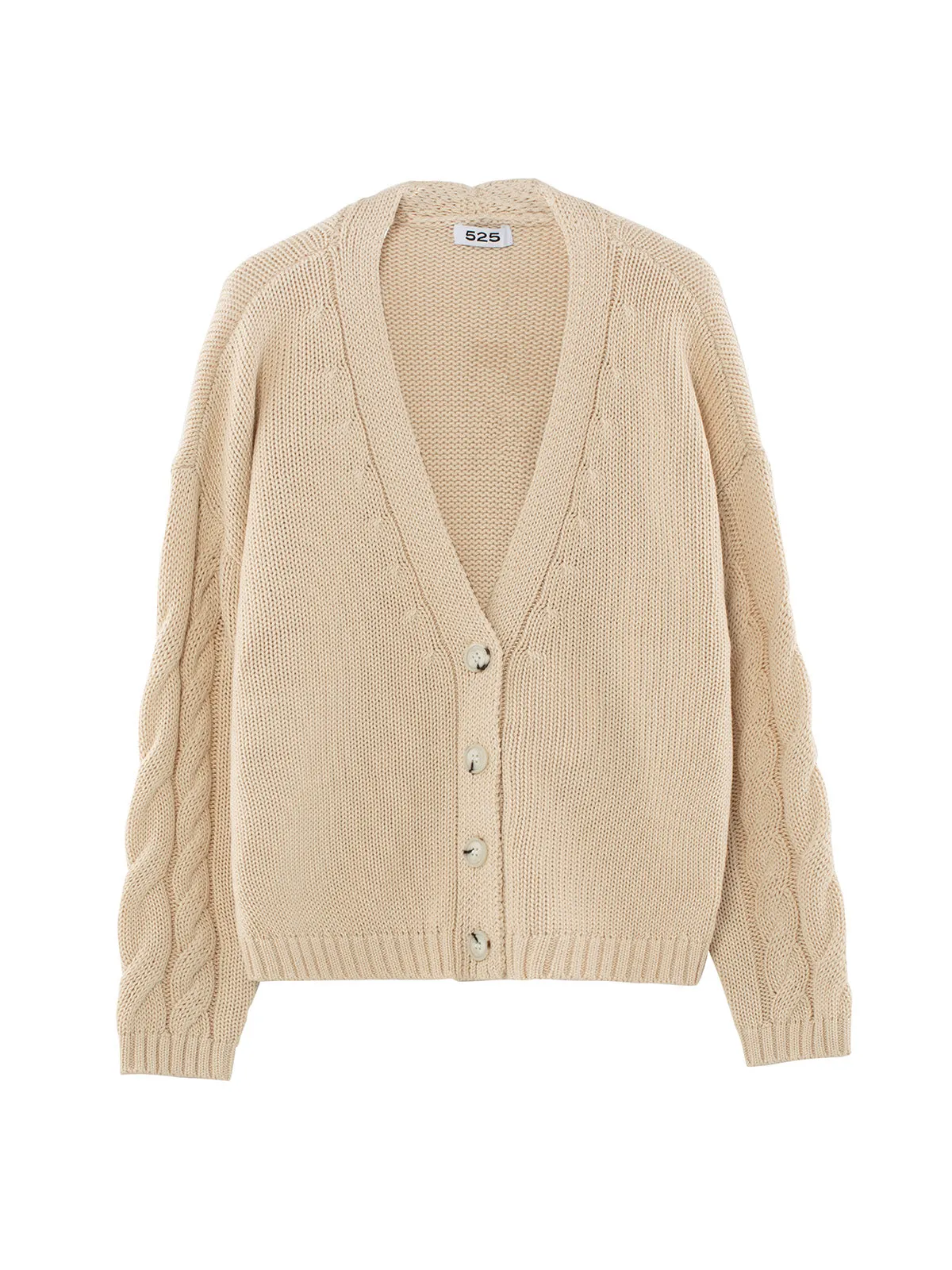 100% Cotton Cable Cardigan sold by 525 America product image thumbnail 3