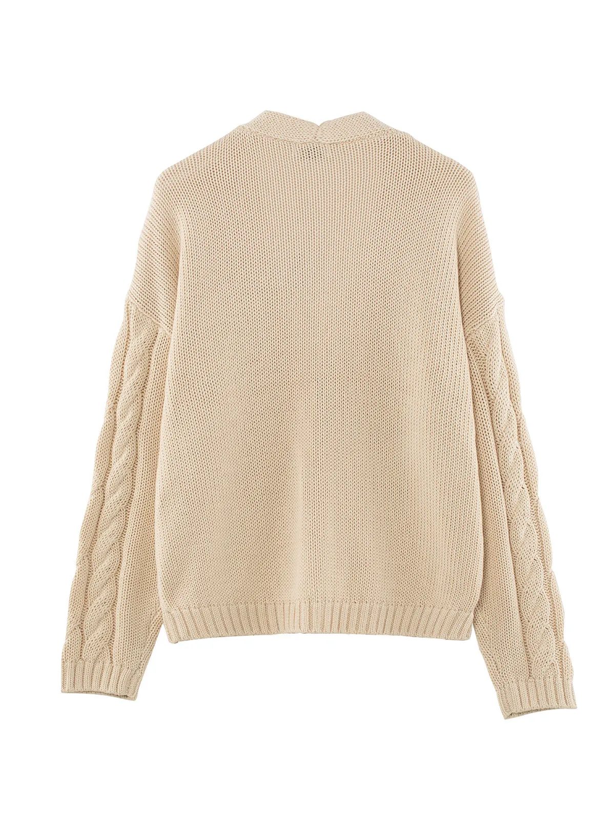 100% Cotton Cable Cardigan sold by 525 America product image thumbnail 4