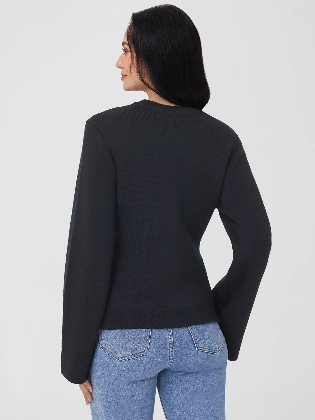 Catherine: Wool Cardigan sold by 525 America product image thumbnail 2