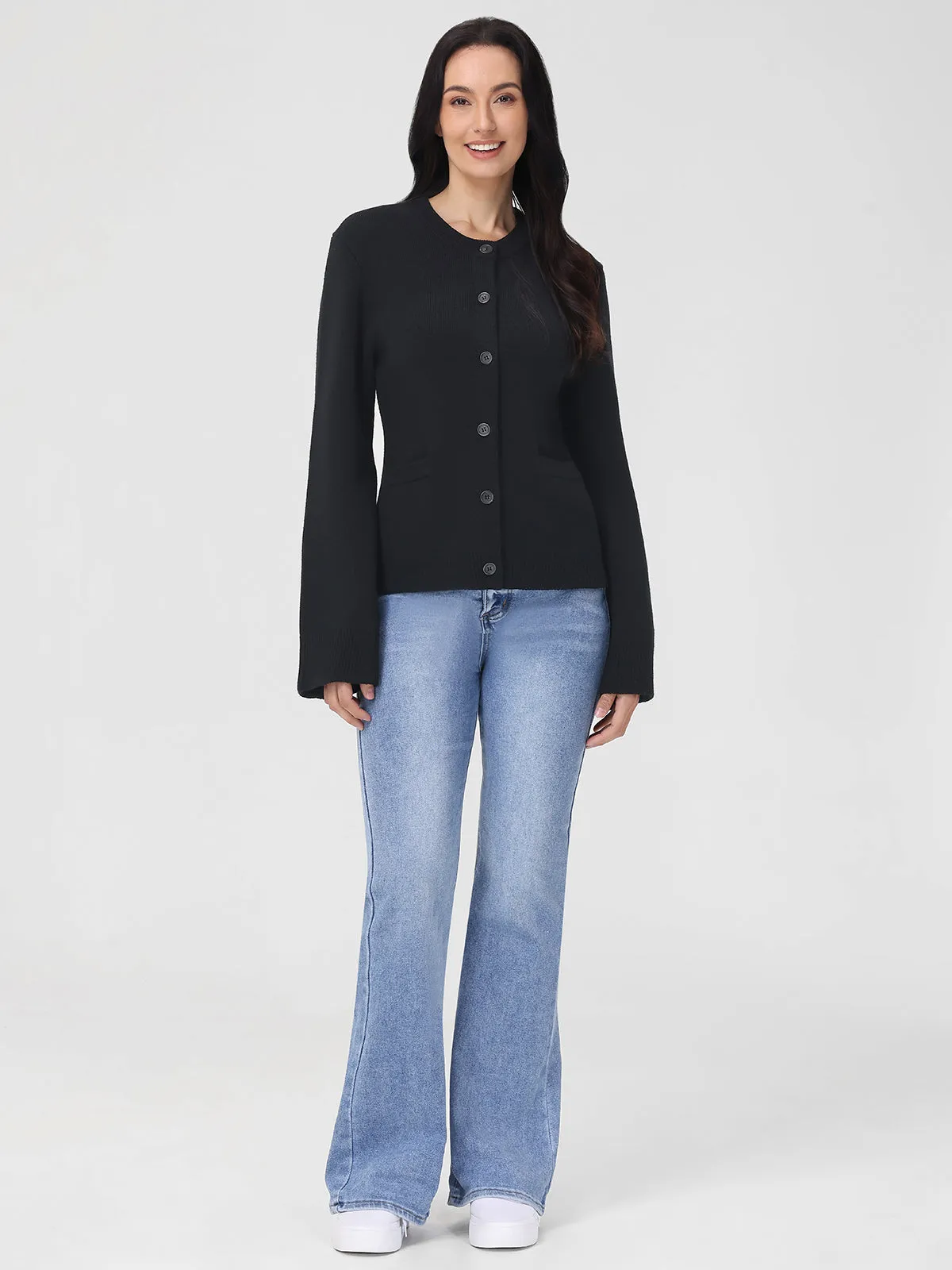 Catherine: Wool Cardigan sold by 525 America product image thumbnail 5