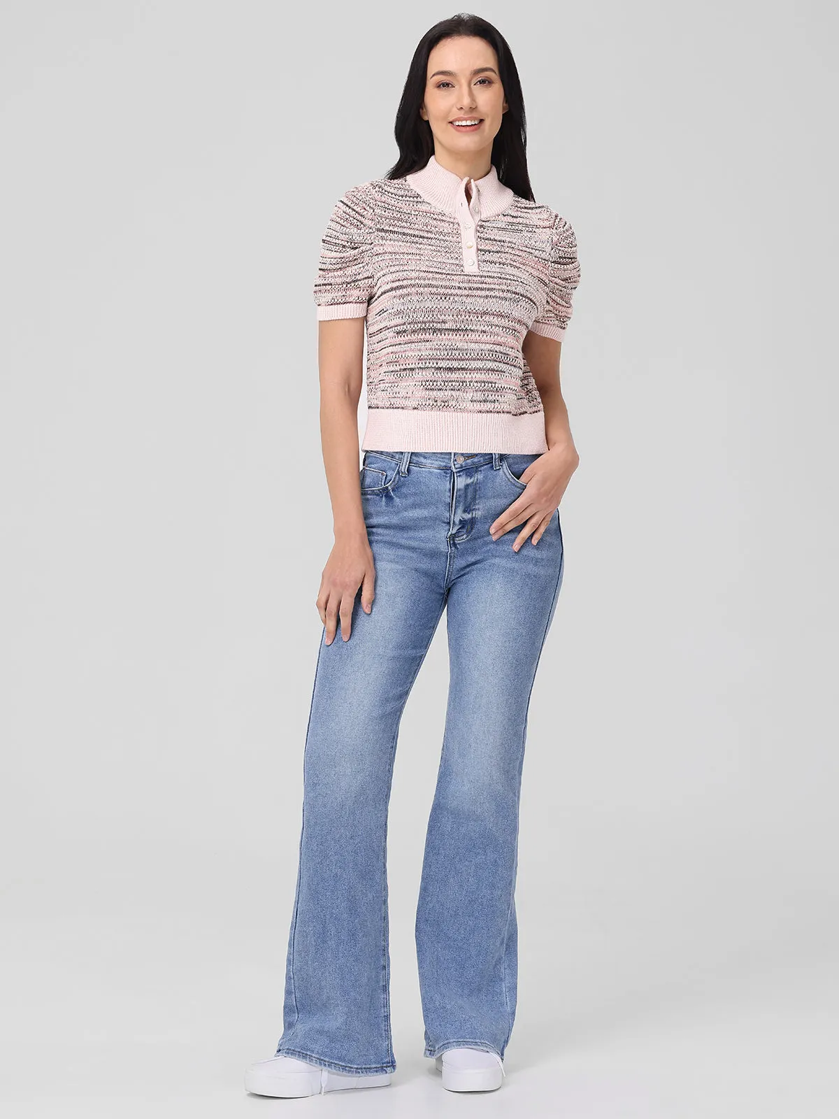 Shelby: Ombre Mockneck Sweater sold by 525 America product image thumbnail 5