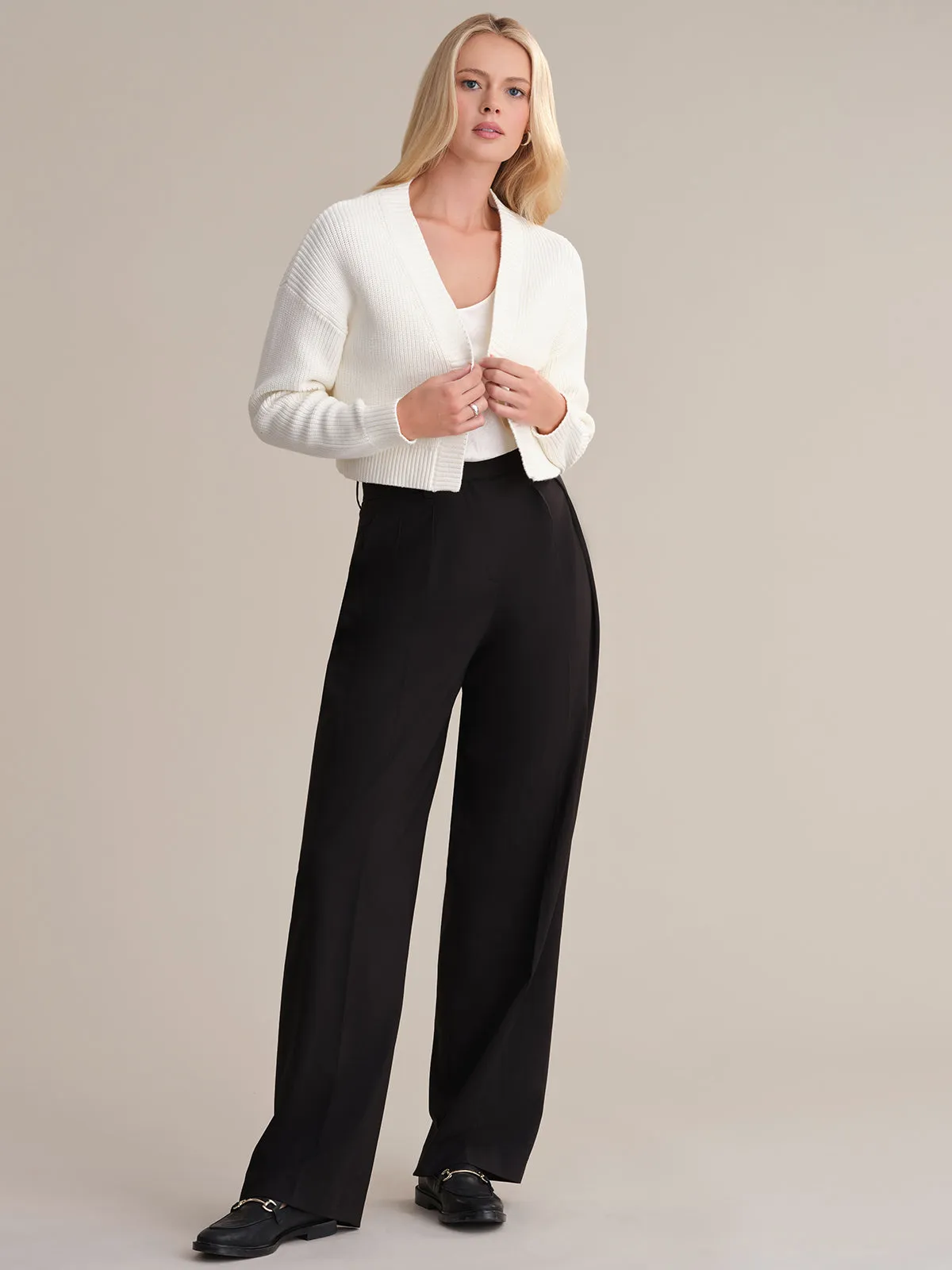 Erin: Crop Cotton Cardigan sold by 525 America product image thumbnail 5