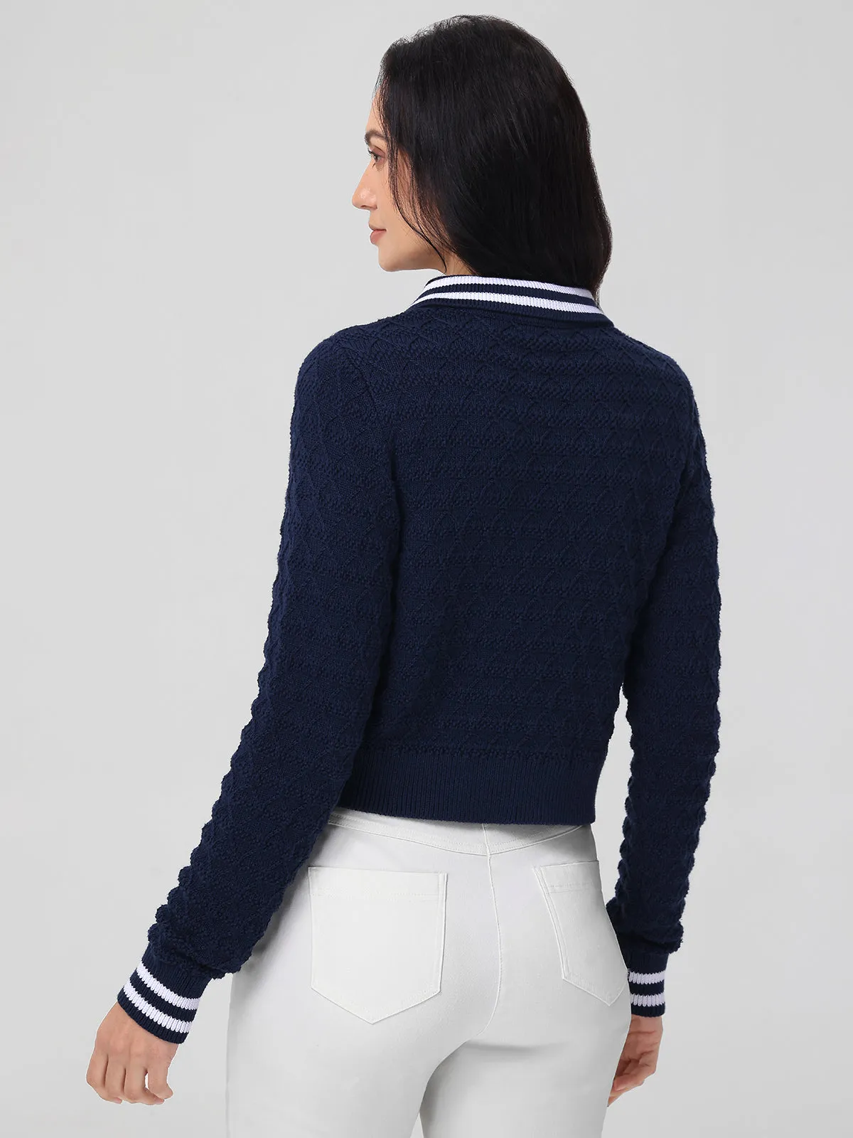 Leena: Double Breasted Cardigan sold by 525 America product image thumbnail 3