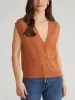Jessica: Button Front Vest sold by 525 America
