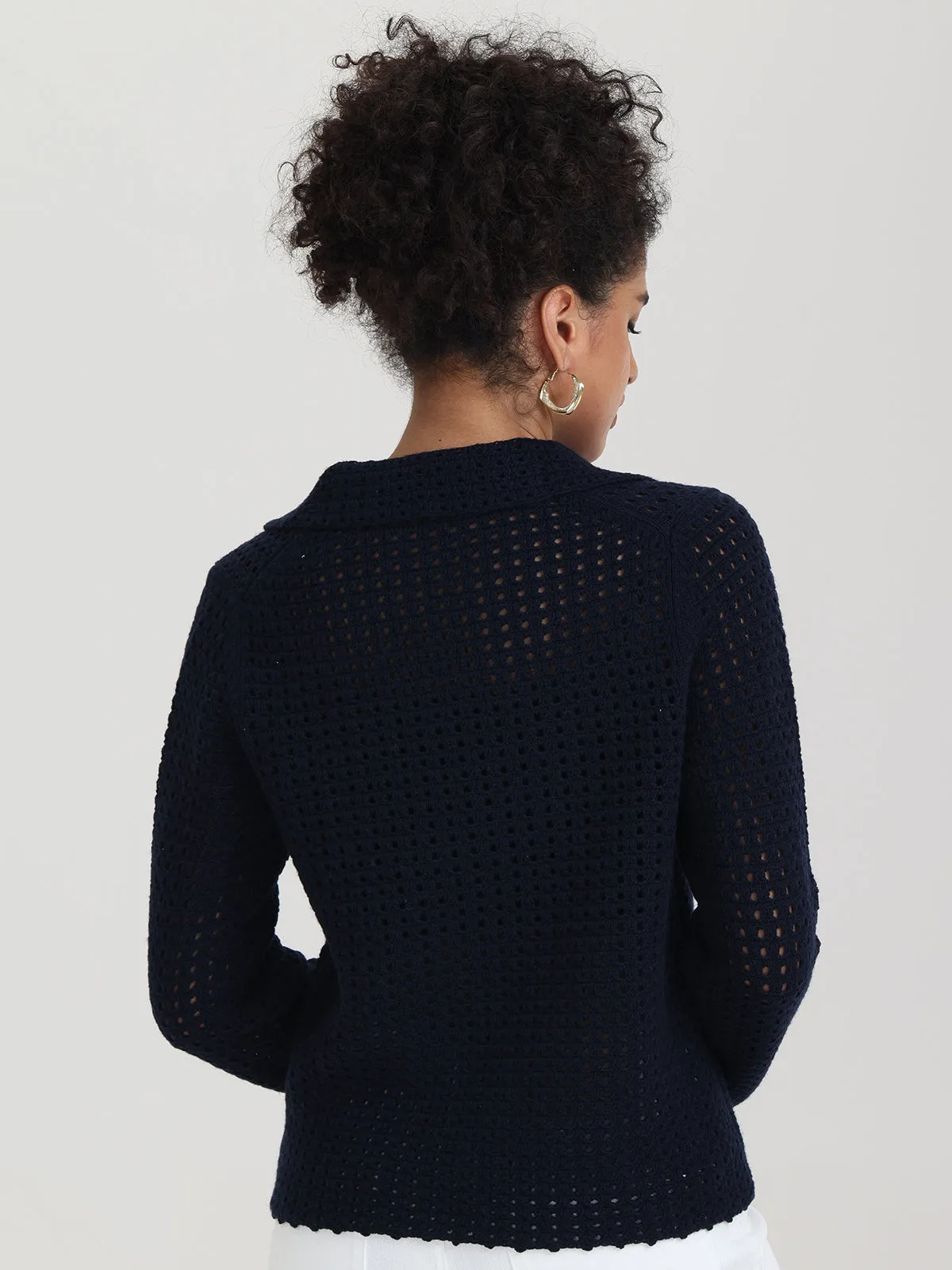 Maria: Texture Baja Pullover sold by 525 America product image thumbnail 3