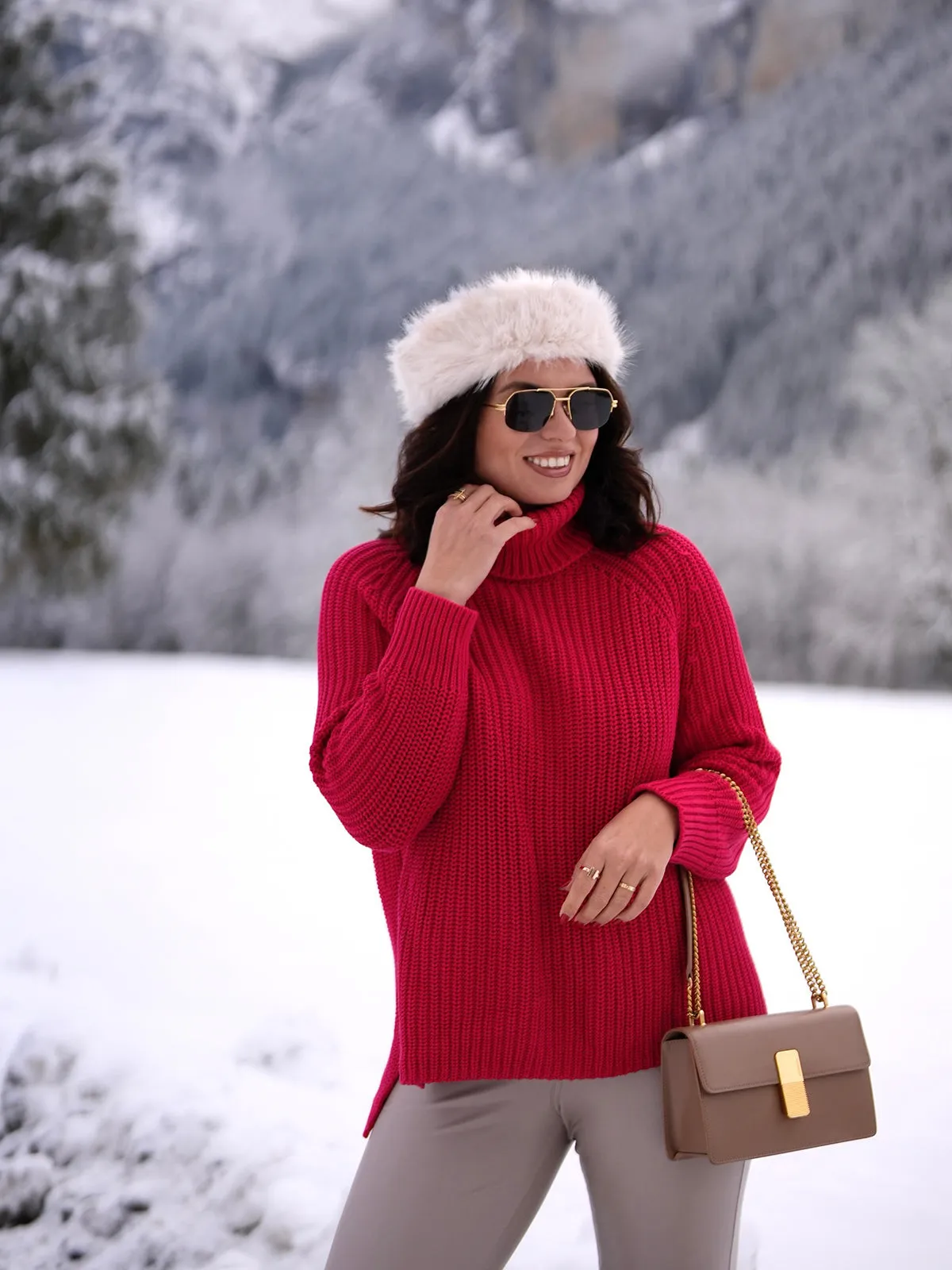 Stella: Shaker Stitch Turtleneck Sweater sold by 525 America product image thumbnail 2
