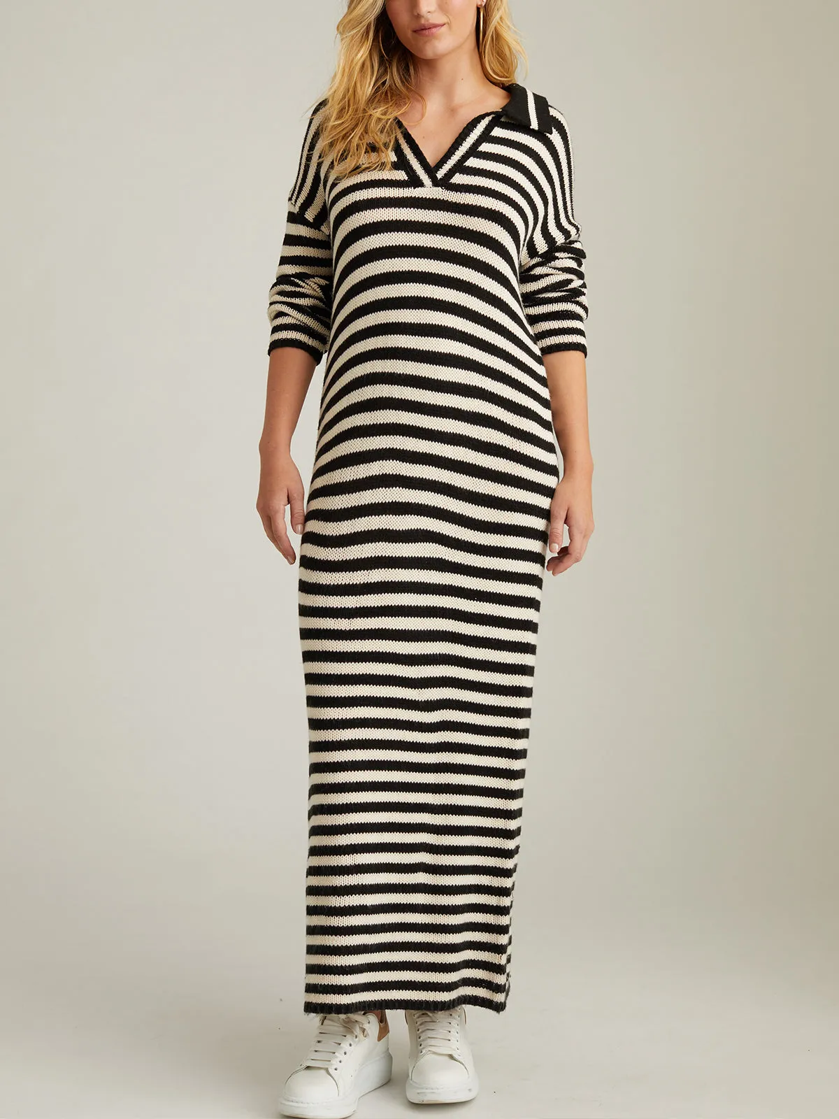 Raya: Stripe Polo Dress sold by 525 America