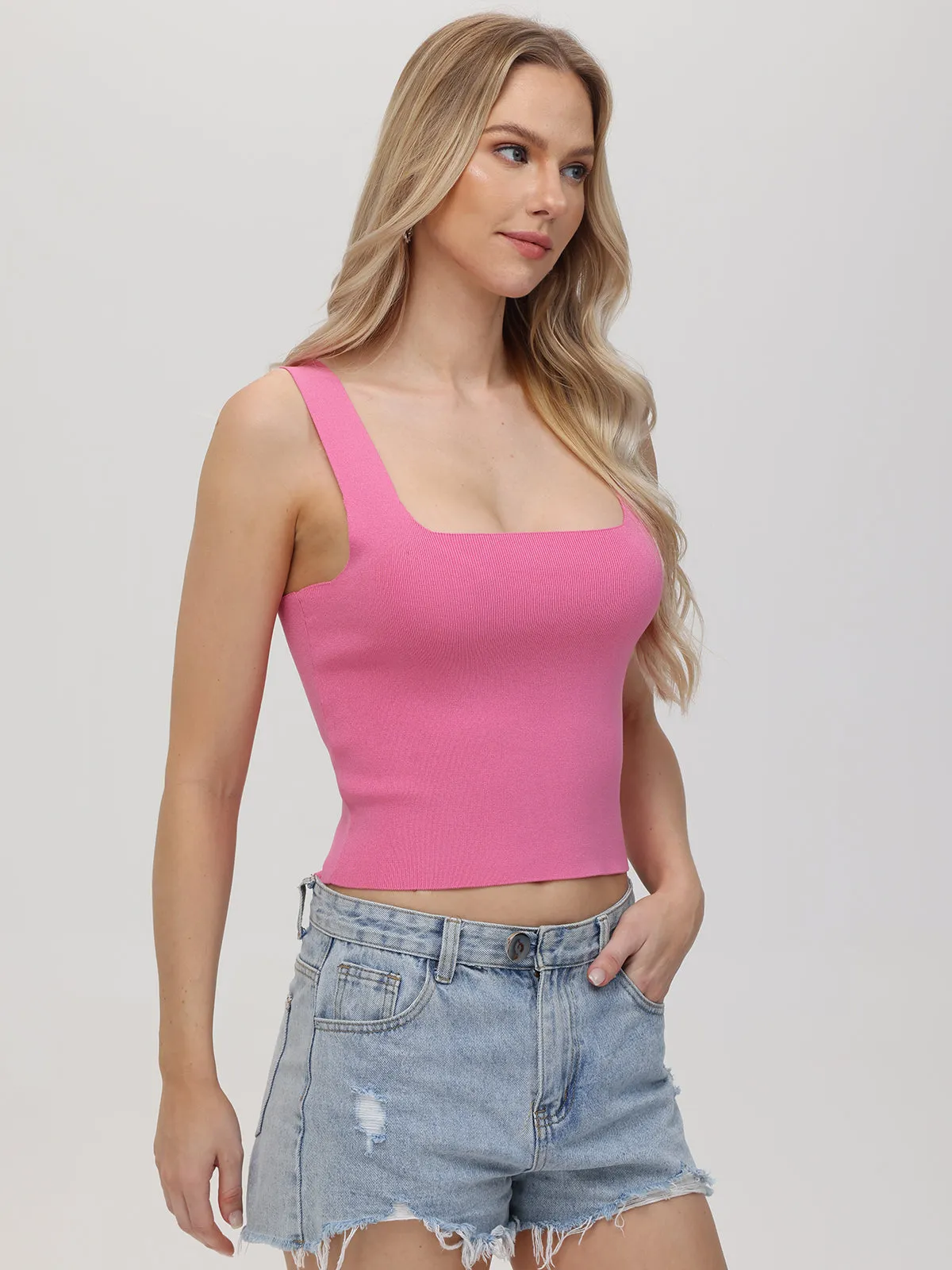 Eva: Square Neck Tank sold by 525 America product image thumbnail 2