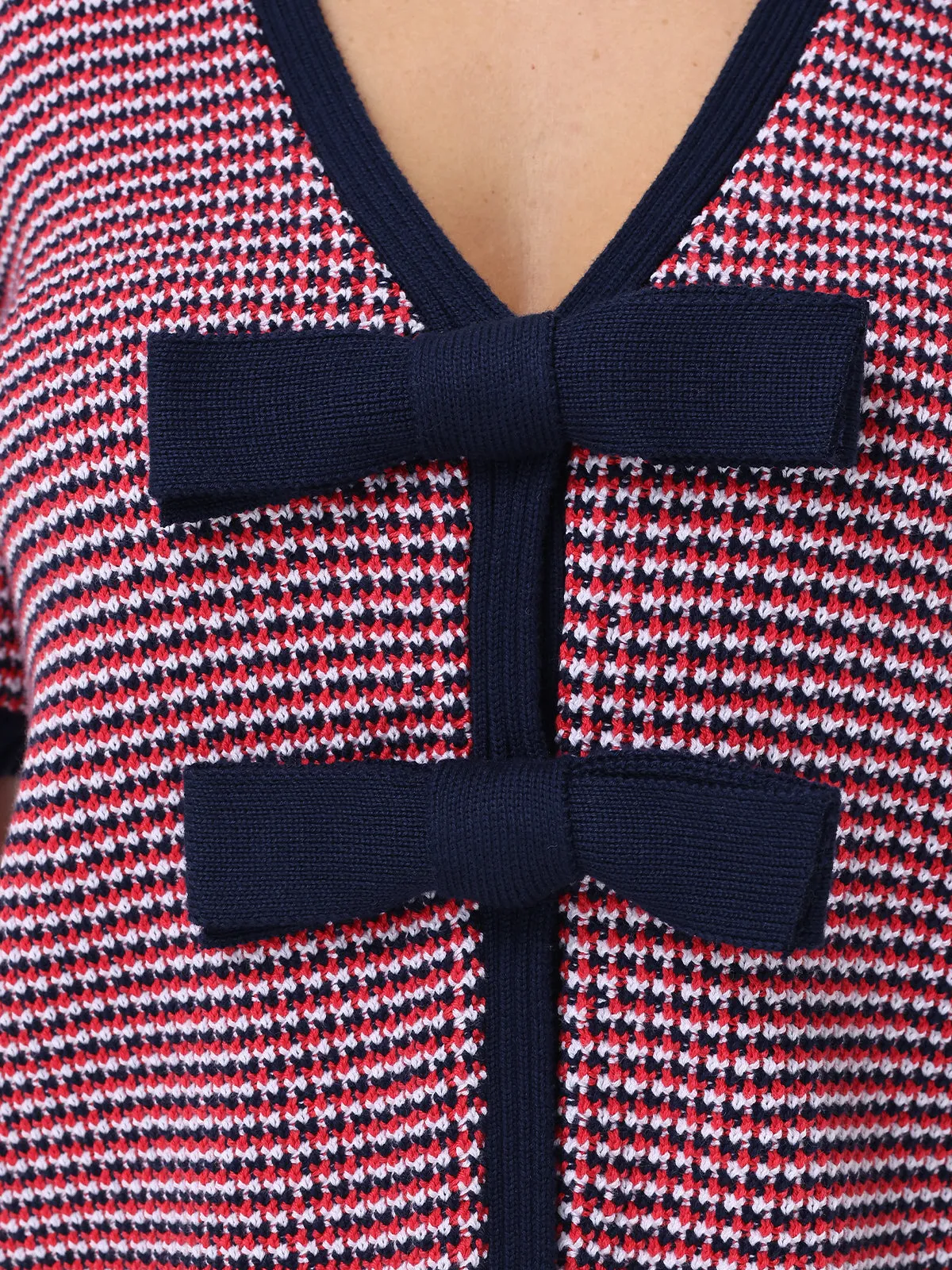 Elaine: Puff Sleeve Tie Front Top sold by 525 America product image thumbnail 5