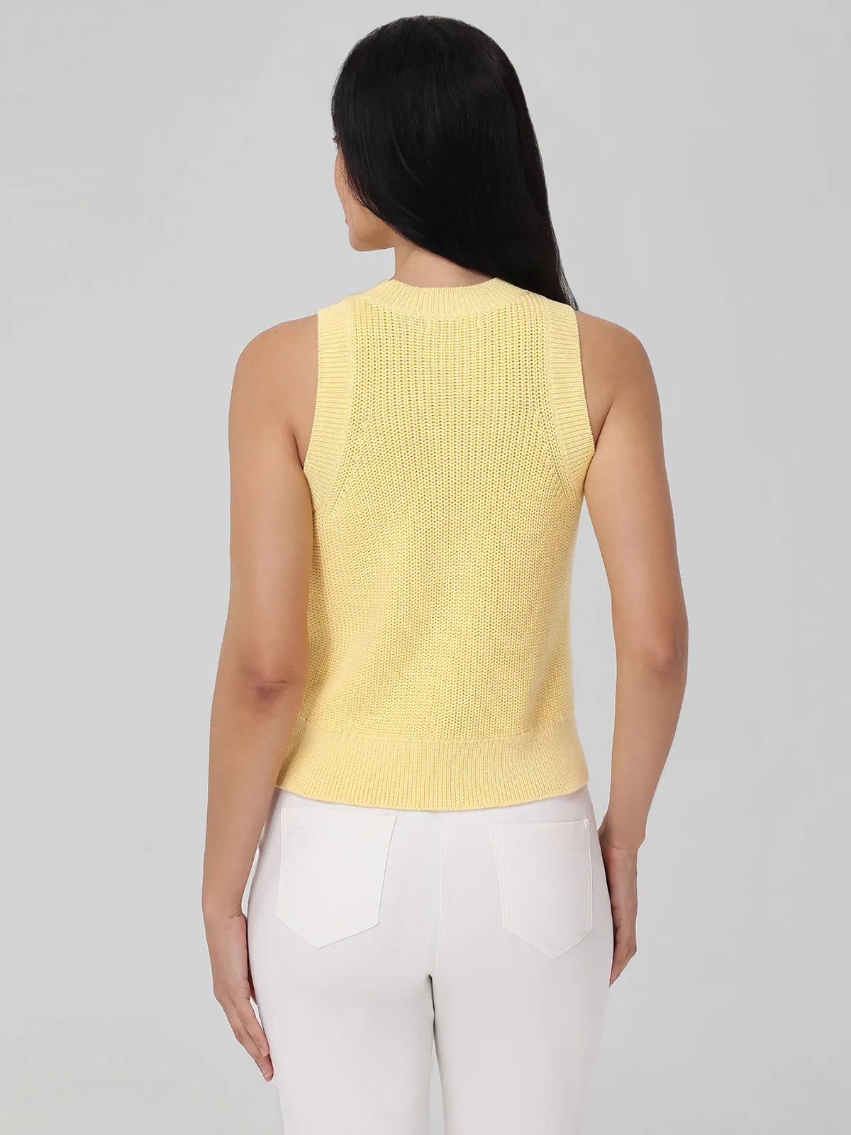 Demi: High Crewneck Cotton Tank sold by 525 America product image thumbnail 3