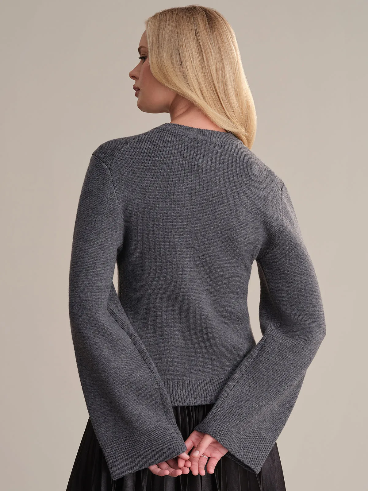 Catherine: Wool Cardigan sold by 525 America product image thumbnail 3