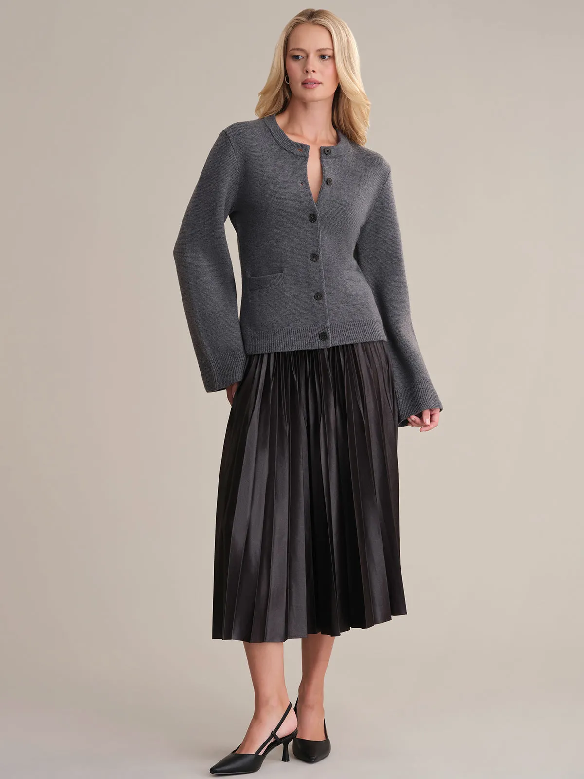 Catherine: Wool Cardigan sold by 525 America product image thumbnail 4