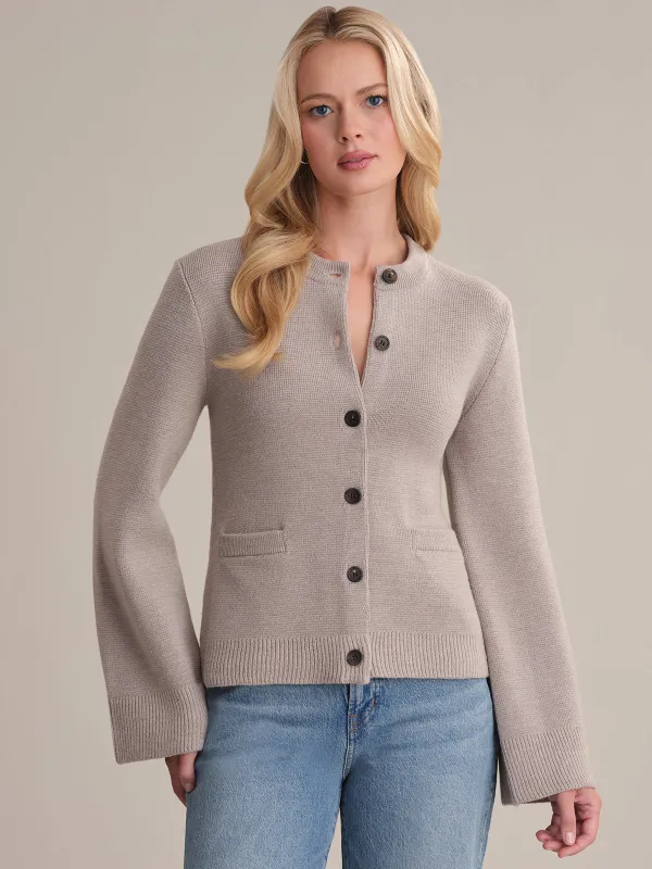 Catherine: Wool Cardigan sold by 525 America