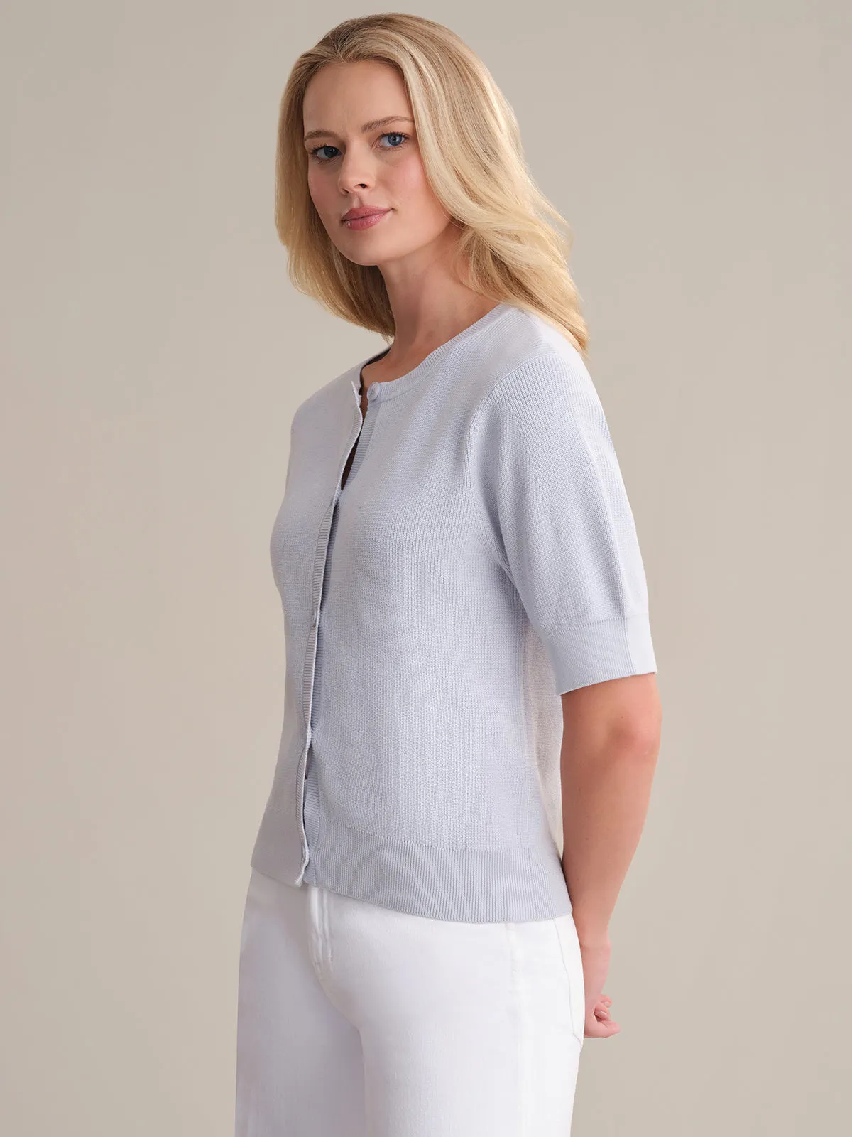 Carlota: Puff Sleeve Cotton Top sold by 525 America product image thumbnail 2