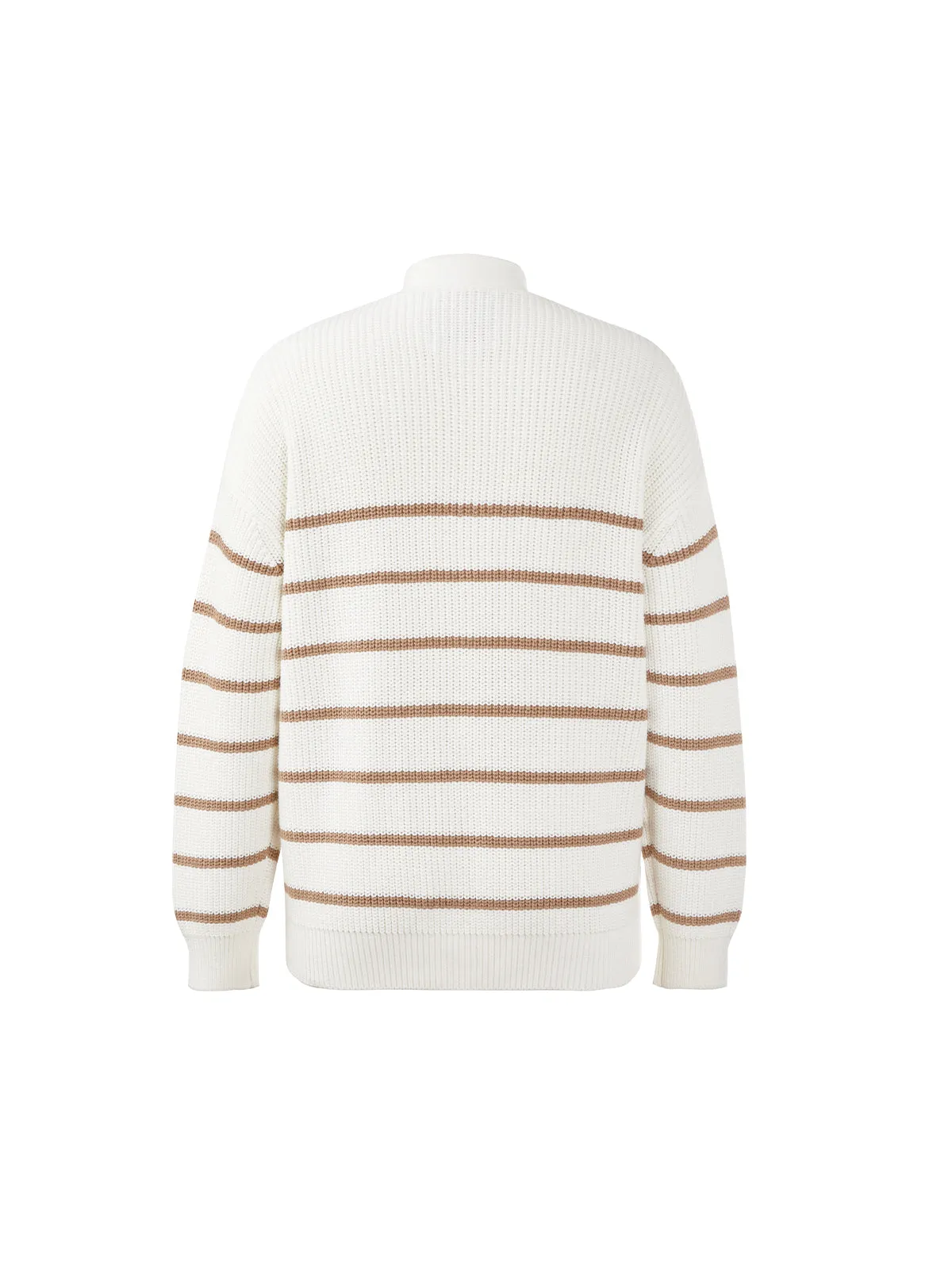 Emilia: Stripe Cotton Cocoon Cardigan sold by 525 America product image thumbnail 4
