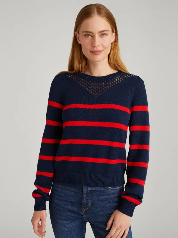 Lucy: Stripe Pullover sold by 525 America