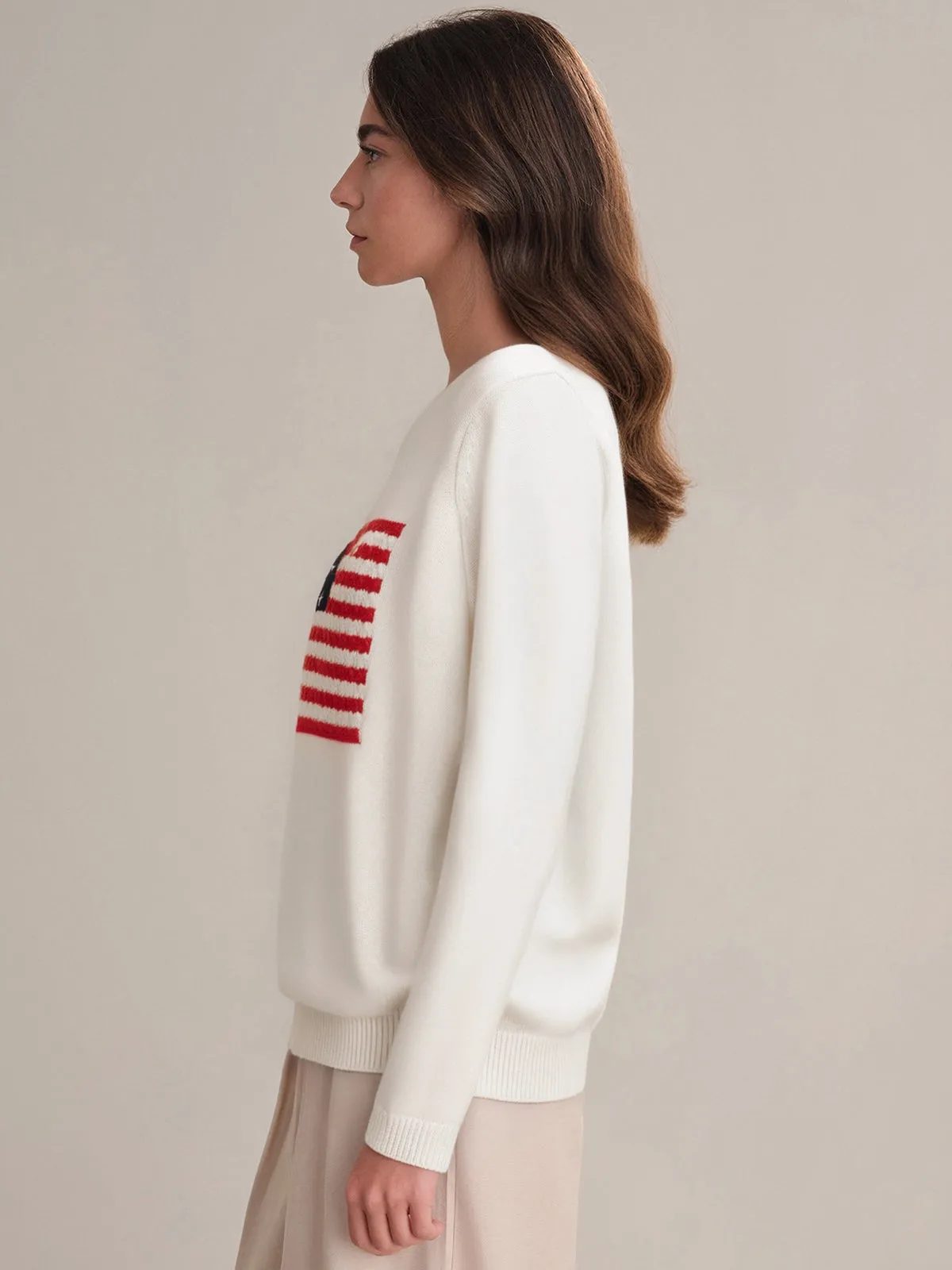 America: Crewneck Cotton Sweater sold by 525 America product image thumbnail 2