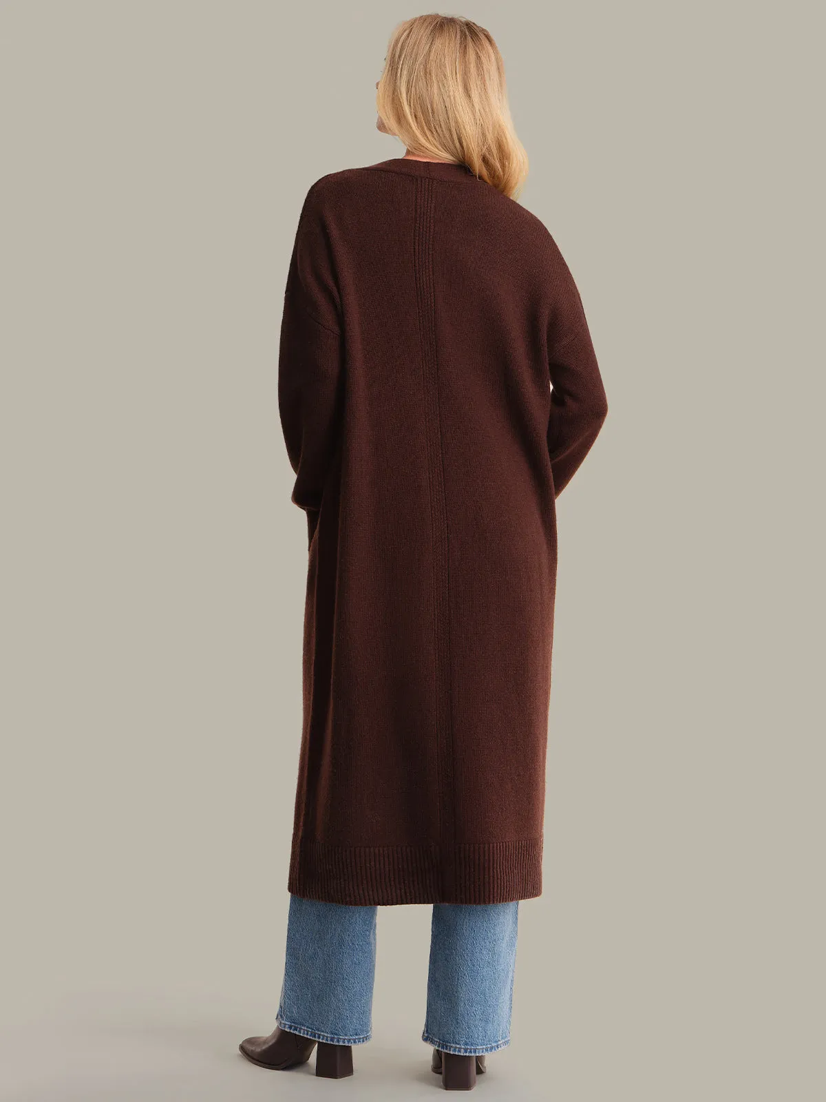 Kit: Wool Duster Cardigan sold by 525 America product image thumbnail 3