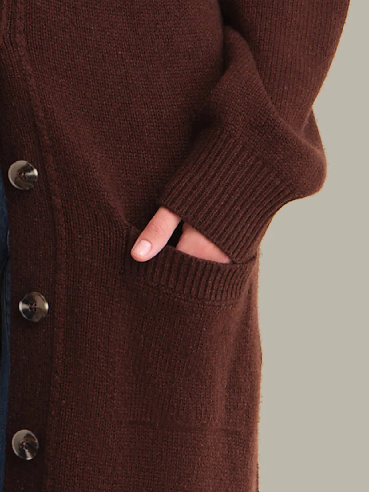 Kit: Wool Duster Cardigan sold by 525 America product image thumbnail 4
